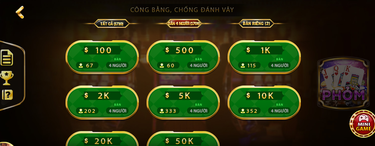 game đánh bài online
